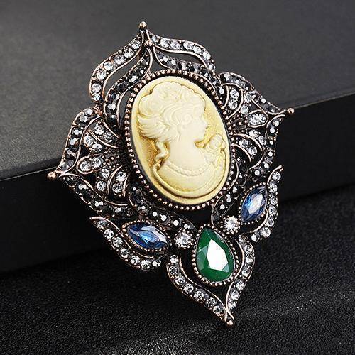 jewelry X001G160 Turkish Resin Brooch Pins