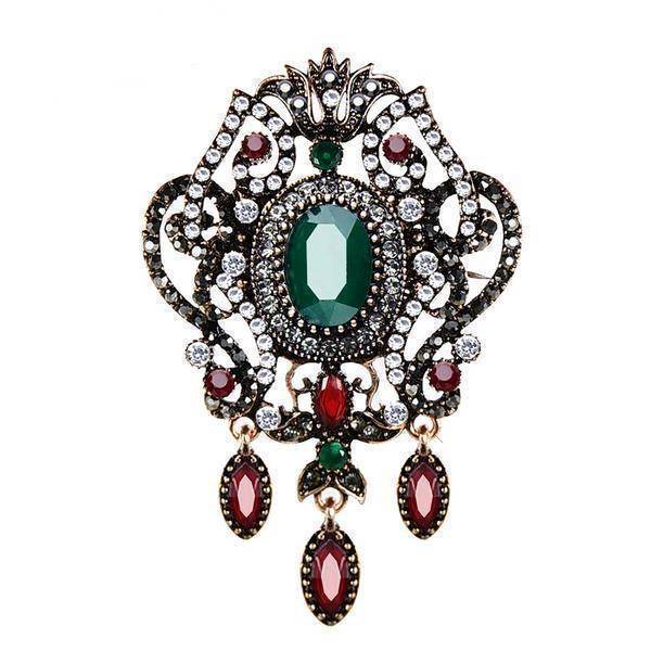 jewelry X016G130 Turkish Resin Brooch Pins