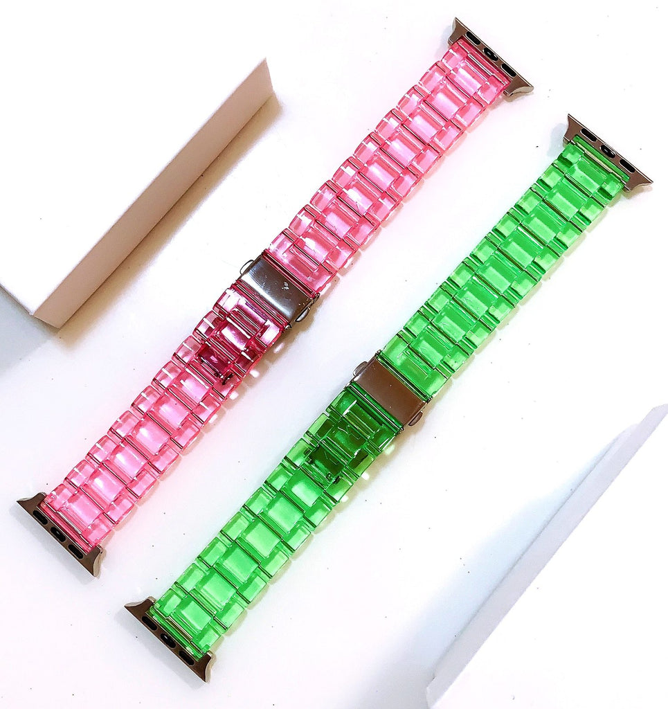 Watchbands loop Transparent Sports Band for Apple Watch 5 4 3 2 1 38 42mm Strap Bracelet for iWatch 38/40/42/44mm Watchband Accessories|Watchbands|