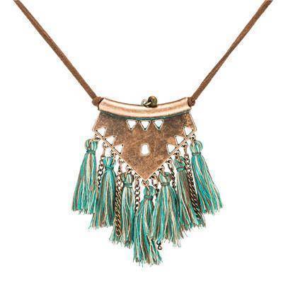 necklaces bronze Sweater chain Leather Chain Necklaces