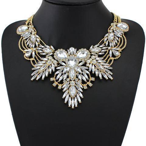 necklaces Crystal Collar Statement Necklace