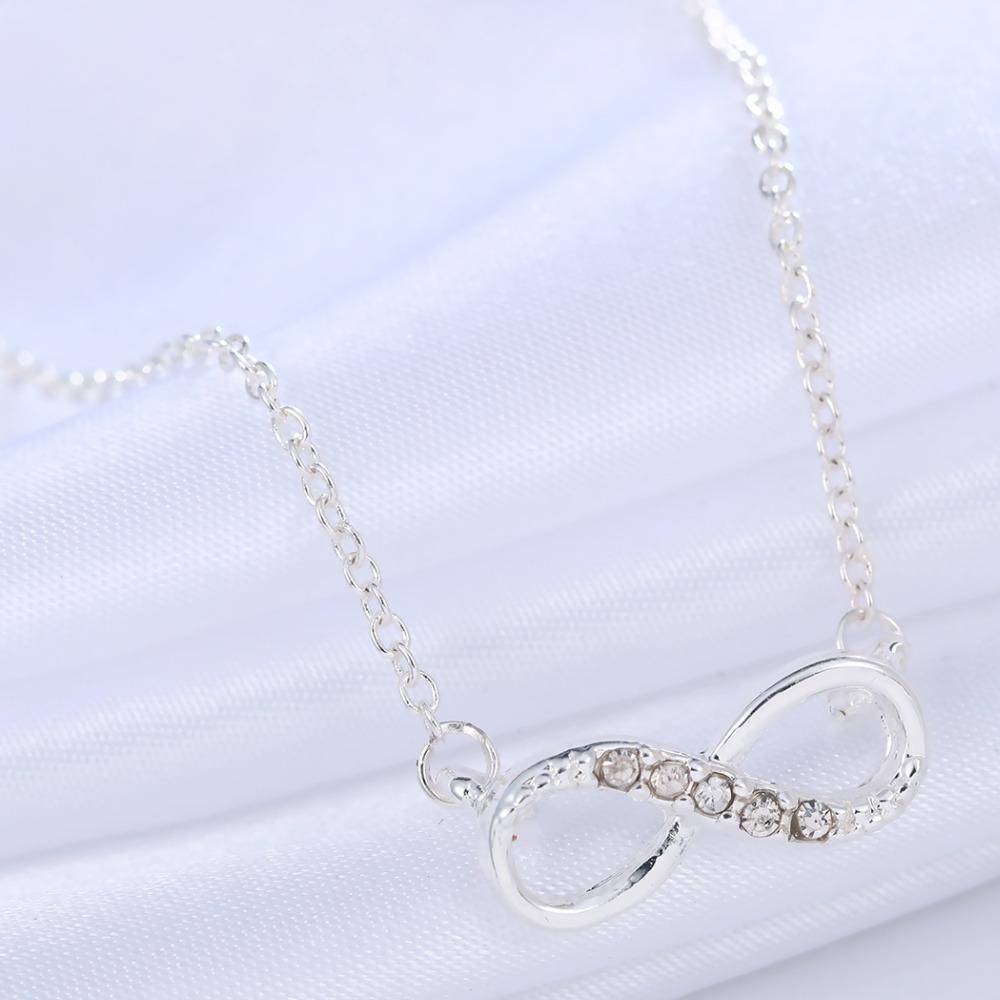 necklaces Tiny Infinity Pendant Necklace