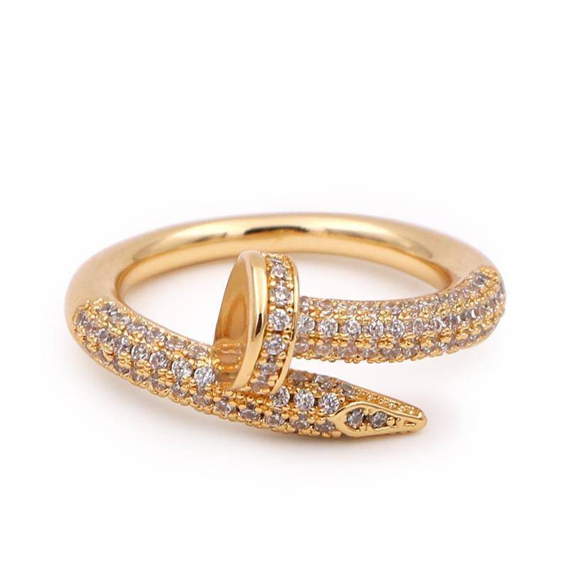 rings 6 / gold Cubic Zircon Rings