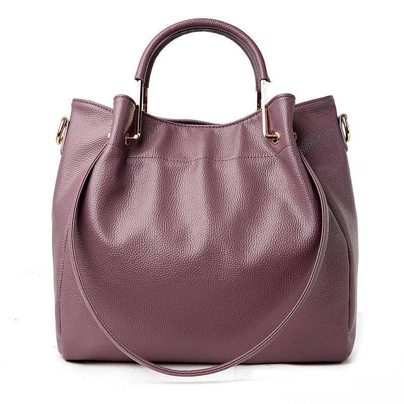shoulder bag Genuine Leather Tote, Shoulder Bag Handbag