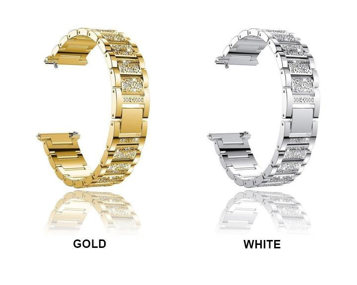 Fitbit Versa/2/Lite 23mm, Elegant Bling Shining Crystal Design
