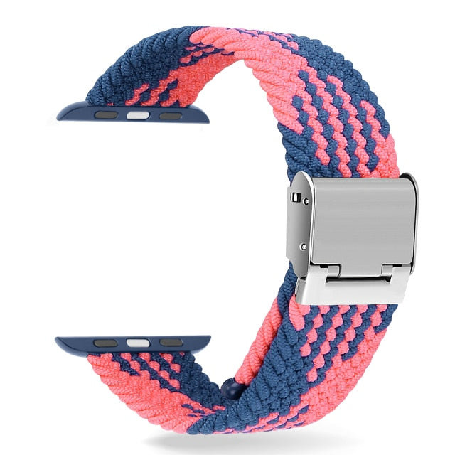 Braided Solo Loop Strap Series 7 6 5 4  Nylon BeltCorrea Wristband