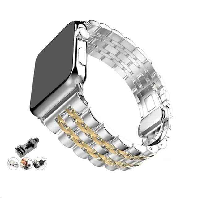 High-Quality Metal Apple Watch Strap Series Stainless Steel – www