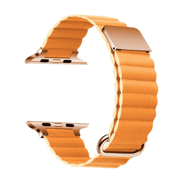 Fashion Magnetic Leather Strap Series 7 6 5 4 Wristband |Watchband|