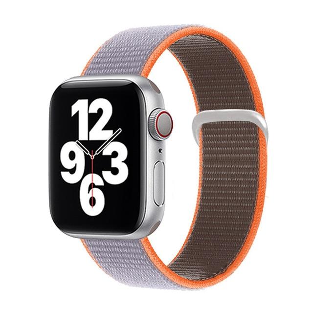 Watchbands vitamin C / for 38mm 40mm Sport loop strap for Apple Watch band 40mm 44mm iwatch sereis 6 5 nylon smartwatch bracelet iWatch apple watch 3 band 42mm 38mm|Watchbands|