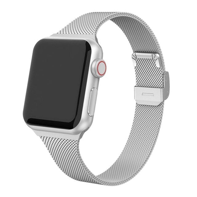 Milanese strap For Apple Watch band 44mm 40mm iWatch band 38mm 42mm Silm watchband bracelet Apple watch series 3 4 5 SE 6 strap