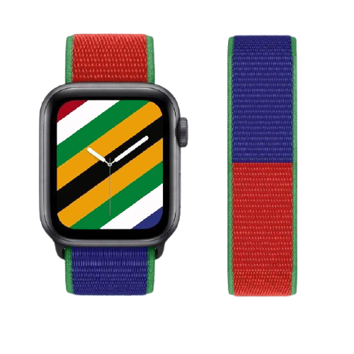 Nylon Loop Strap Series 7 6 5 4 Smartwatch Colorful Bracelet Wristband