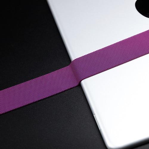 Watchbands Purple / 38mm/40mm high quality milanese magnetic loop apple Watch band, Watchbands