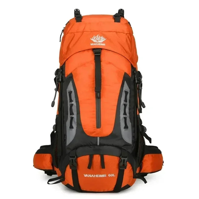 60L Camping Backpack Men's Travel Bag Climbing Rucksack Large Hiking S –