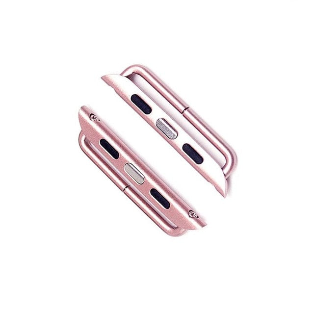 Adapter Connector For Apple Watch Series 7 6 5 4 Band iWatch band 38/40/41mm 42/44/45mm Accessories Tool Wholesale |Watchbands|