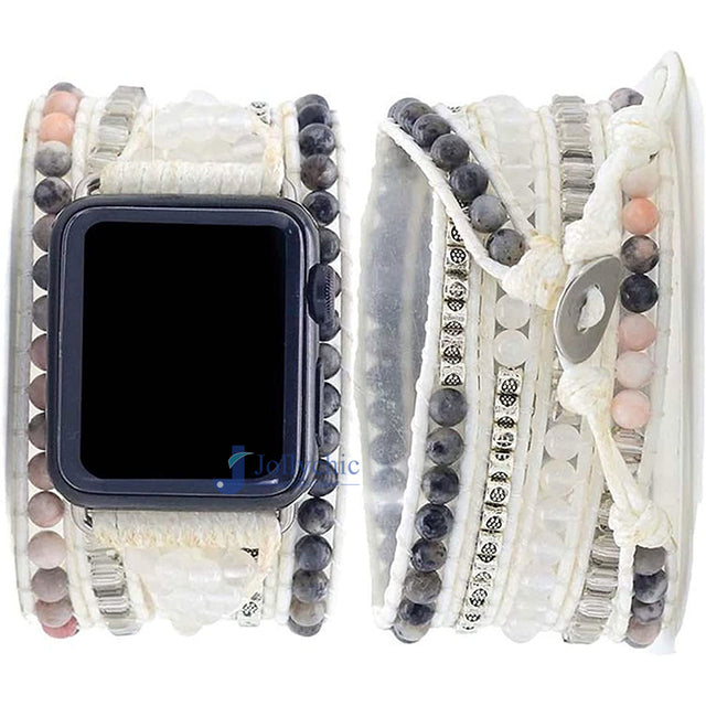 Handmade Bohemian crystal vintage bead Band For Apple Watch Ultra 8 7