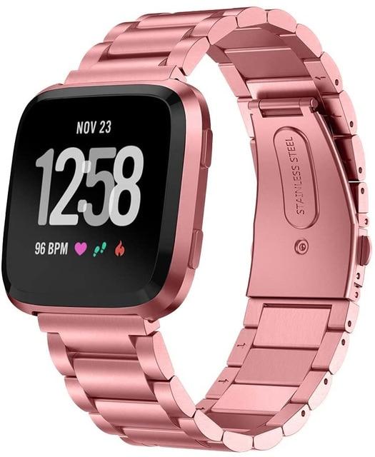 Fitbit versa 2 online rosegold w extra bands