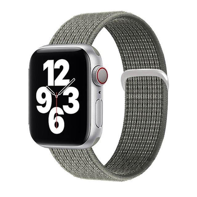 Watchbands 13 Spruce fog / for 38mm 40mm Sport loop strap for Apple Watch band 40mm 44mm iwatch sereis 6 5 nylon smartwatch bracelet iWatch apple watch 3 band 42mm 38mm|Watchbands|