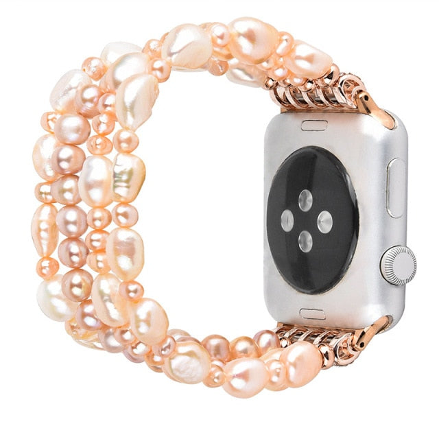Pearl Strap Series 7 6 5 4 Band Jewelry Crystal Bracelet Wristband