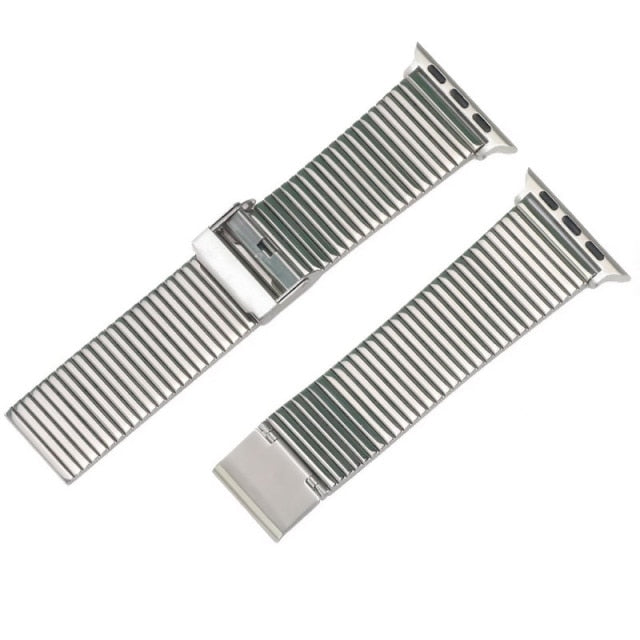 Fashion Premium Steel Strap For Apple Series 7 6 Luxury Metal Bracelet