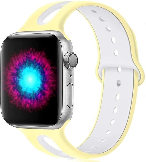 Pastel yellow shop apple watch band