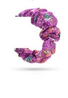 Watchbands 09-Purple Flower Elastic Fitbit Versa scrunchies Rainbow LBGT Pride colorful equality scrunchie band, fabric stretch 22mm watchband, cute summer scrunchy