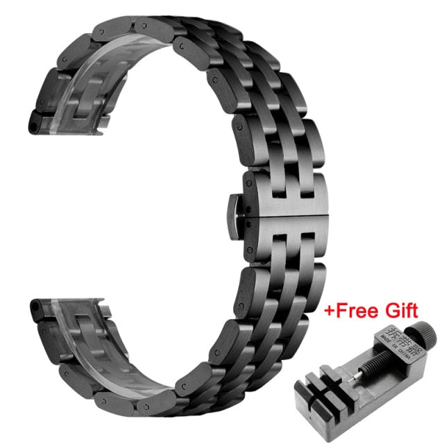 Compatible with Amazfit GTR 2 Bands, Stainless Steel Metal Replacement  Strap Bracelet Compatible with Amazfit GTR 2 Smartwatch