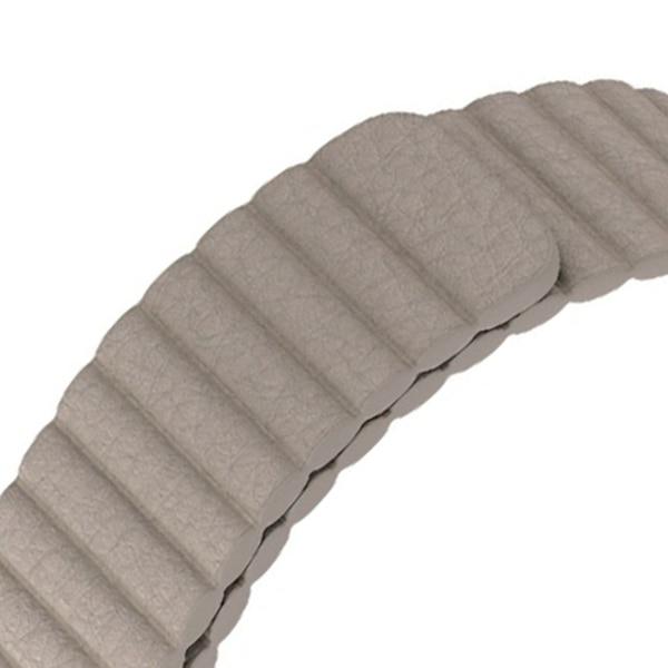 Watchbands Khaki / 44mm or 42mm Leather loop strap For Apple watch series 6 SE 5 4 3 Magnetic belt bracelet iWatch 42mm 38mm for Apple watch Band 40mm 44mm|Watchbands|