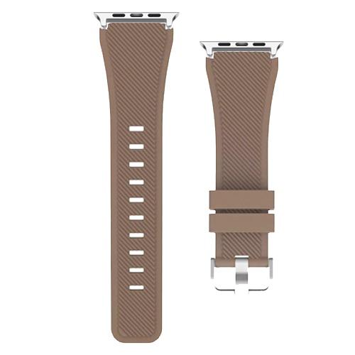 Watchbands 11-coffee / 38mm-40mm sport silicone strap for apple watch band 4 5 44mm 40mm pulseira rubber bracelet watchband for iwatch correa 42mm 38mm 5/4/3/2/1|Watchbands|