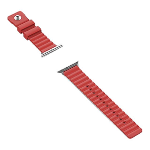 Watchbands red / 38 or40mm Silicone Sport Watch Band Strap for Apple Watch Series 5 4 3 2 40 44mm Watchband for IWatch Wristband 38 42mm Bracelet loop|Watchbands|