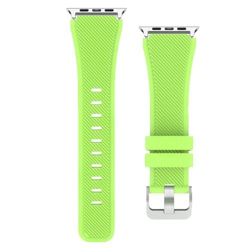 Watchbands 5-green / 38mm-40mm sport silicone strap for apple watch band 4 5 44mm 40mm pulseira rubber bracelet watchband for iwatch correa 42mm 38mm 5/4/3/2/1|Watchbands|
