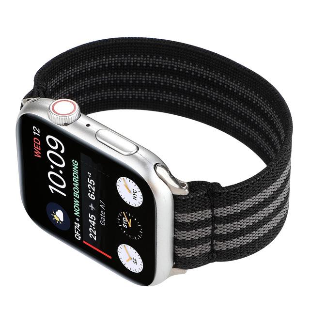 Apple watch band Stretchy Nylon Strap For apple watch band 44 mm 40mm correa bracelet iwatch band 42mm 38mm watchband apple watch 5 4 3 2 42 44mm