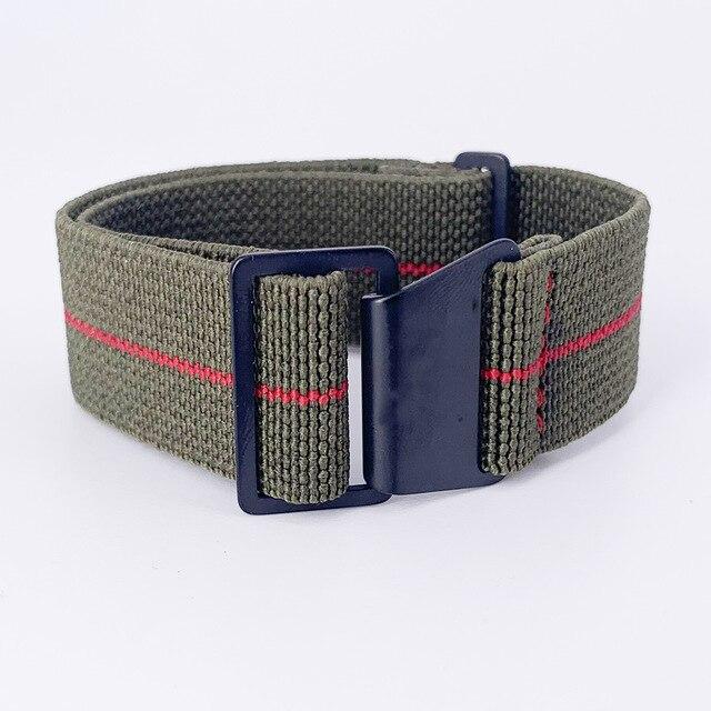 Watchbands 20mm 22mm Nylon Elastic Galaxy Watch Strap Band Sport Watch Band for Amazfit Huami Watch Nylon Watch Replacement