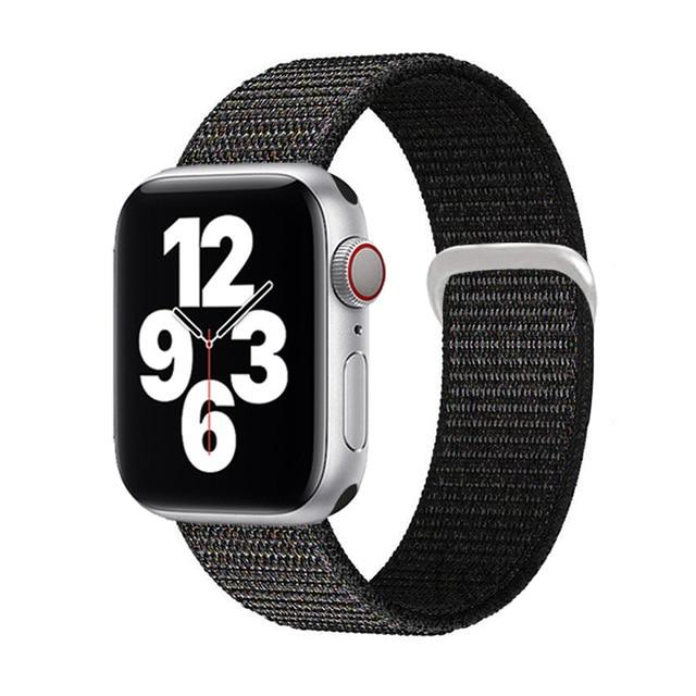 Anchor Gray Sport Loop Apple Watch Storm Gray Sport Loop Strap