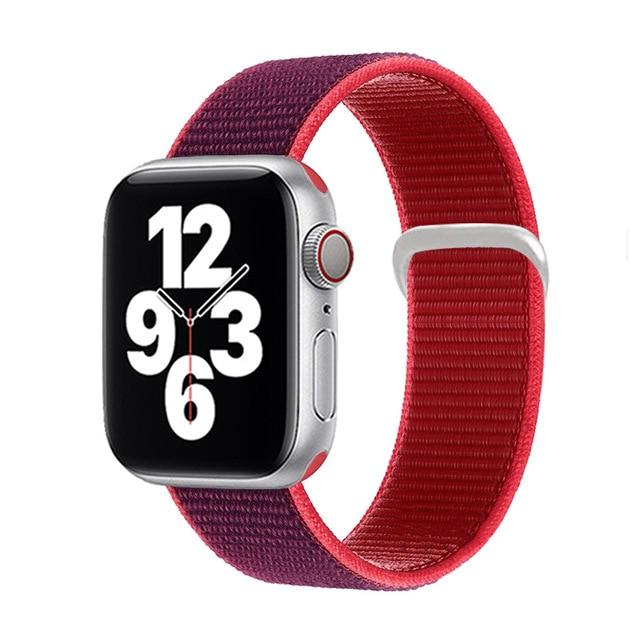 Watchbands official Red / for 38mm 40mm Sport loop strap for Apple Watch band 40mm 44mm iwatch sereis 6 5 nylon smartwatch bracelet iWatch apple watch 3 band 42mm 38mm|Watchbands|