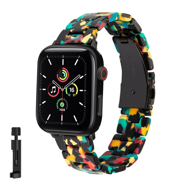 24 Color New Resin Vip For Apple Watch Band - Watchbands