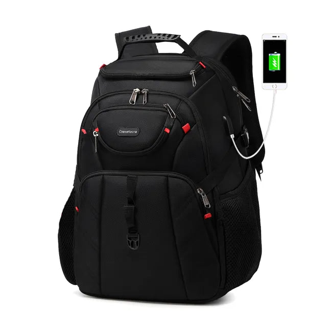 53％ Off | Travel Laptop Backpack, 17 Inch Business Durable Backpack With USB, Waterproof University Backpack For Men And Women