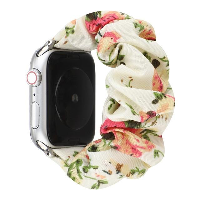 Watchbands 75 / 38mm or 40mm New Scrunchie Elastic Strap for Apple watch Series 6 5 4 3 2 1 iwatch bands 38mm 40mm 42mm 44mm men and women correa bracelet watchband