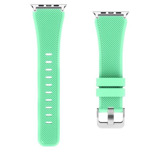 Watchbands 6-mint green / 38mm-40mm sport silicone strap for apple watch band 4 5 44mm 40mm pulseira rubber bracelet watchband for iwatch correa 42mm 38mm 5/4/3/2/1|Watchbands|