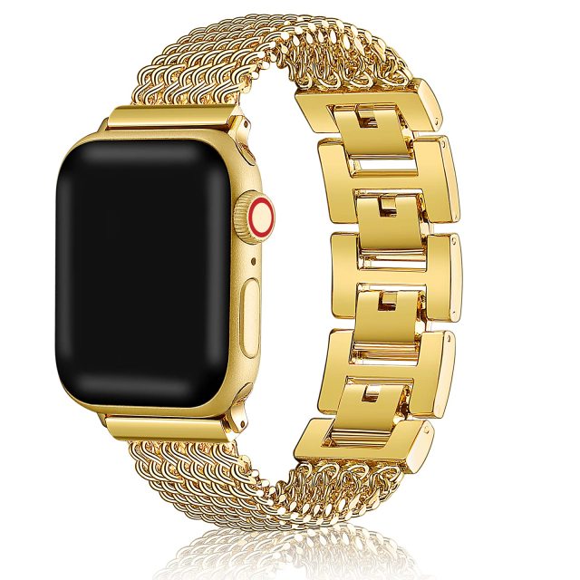Dress Bracelet for Apple Watch Band Series 8 High Quality Metal 