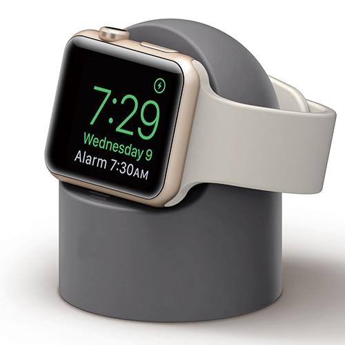 Watch charger Gray Station For Apple Watch Charger 44mm 40mm 42mm 38mm iWatch Charge Accessories Charging stand Apple watch 5 4 3 2 42 38 40 44 mm|Watch charger|
