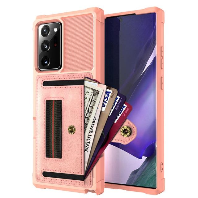 Phone Case & Covers for Note 20 / Rose for Samsung Galaxy Note 20 Ultra/Note 20 5G Wallet Flip Case, Protective PU Case with Kickstand Card Holder Wrist Cover Fundas|Phone Case & Covers|