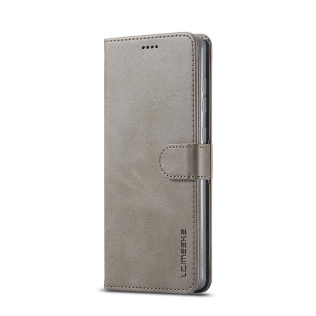 Flip Cases grey / for Samsung a01 Leather Case for Samsung Galaxy Ultra A01 A21 A51 A71 A81 A91 A11 A41 A70E Luxury Magneti Card Holder Wallet Cover|Flip Cases|