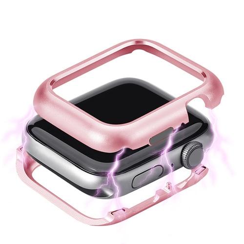 Watch Cases pink / 42mm Magnetic cover For Apple Watch case 44mm/40mm iwatch 42mm/38mm protective clock bumper Accessories for series 5 4 3 2 38/42/44|Watch Cases|