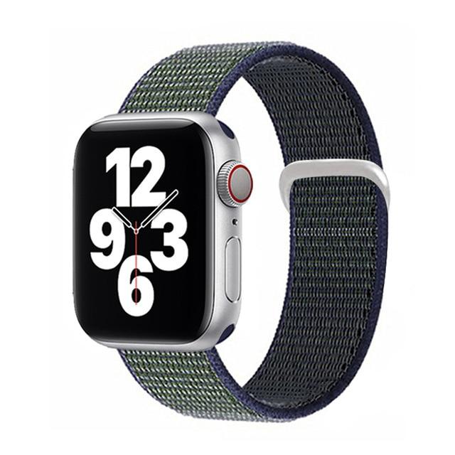 Watchbands 6 fog gray / for 38mm 40mm Sport loop strap for Apple Watch band 40mm 44mm iwatch sereis 6 5 nylon smartwatch bracelet iWatch apple watch 3 band 42mm 38mm|Watchbands|