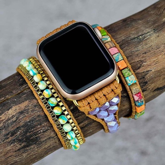Handmade Authentic Apple Watch Band All series 8-7-6-5-4-3