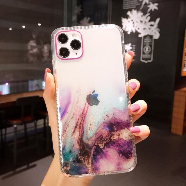 Fitted Cases For iphone 7 / 7 Fantasy Watercolor Soft TPU For iPhone 12 Pro Max/11 Pro Max X XS XR 78Plus Case Shockproof Soft Silicone case for iPhone 12mini|Fitted Cases|
