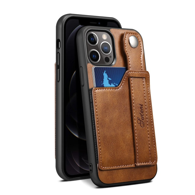 iPhone 13 Pro Max Wallet Case, iPhone 13 Pro Max PU Leather Case