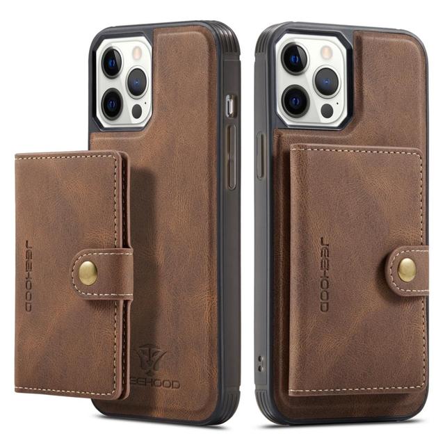 Luxury Magnetic Safe Leather Case For iPhone 13 12 Mini 12 11 Pro XS Max 8 7 Plus XR X Wallet Card Solt Bag Stand Holder Cover|Wallet Cases|