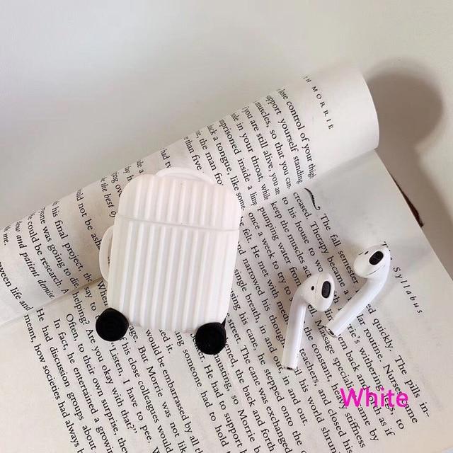 Earphone Accessories Apple Airpods Cover Soft Silicone strunk lovely Shockproof Case for AirPods Thickening Earphone anti drop Protector Case