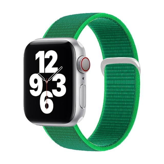 Watchbands for Starbucks / for 38mm 40mm Sport loop strap for Apple Watch band 40mm 44mm iwatch sereis 6 5 nylon smartwatch bracelet iWatch apple watch 3 band 42mm 38mm|Watchbands|